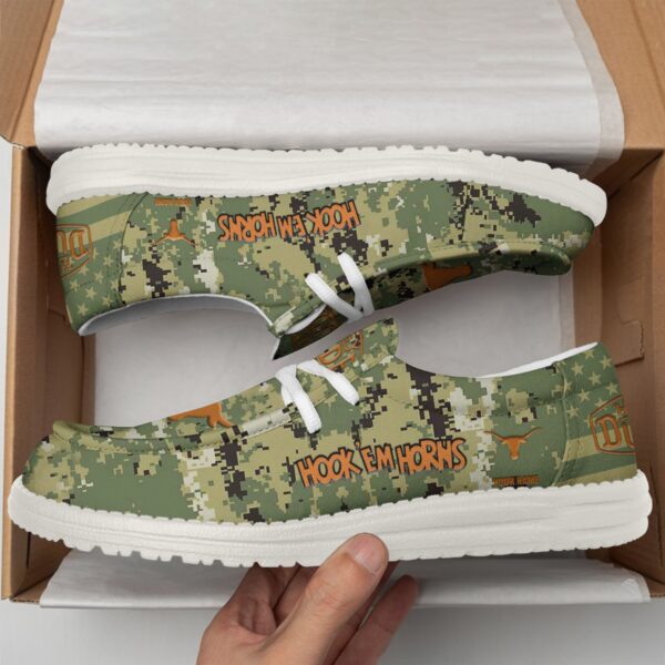 Tubopro Texas Longhorns Personalized Hey Dude Shoes For Men And Women - Image 2