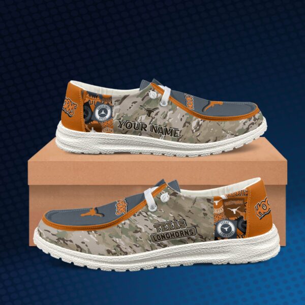 Tubopro Texas Longhorns Personalized Hey Dude Shoes For Men And Women - Image 2