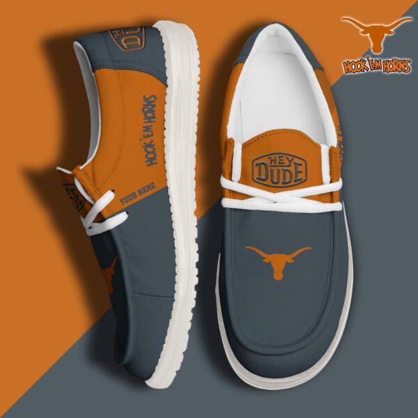 Tubopro Texas Longhorns Personalized Hey Dude Shoes For Men And Women