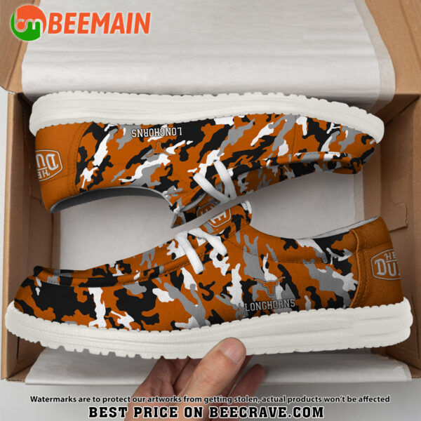 Tubopro Texas Longhorns Personalized Hey Dude Shoes For Men And Women - Image 4