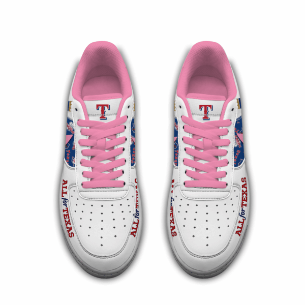 Tubopro Texas Rangers Air Low-Top Sneakers Shoes For Men And Women - Image 4
