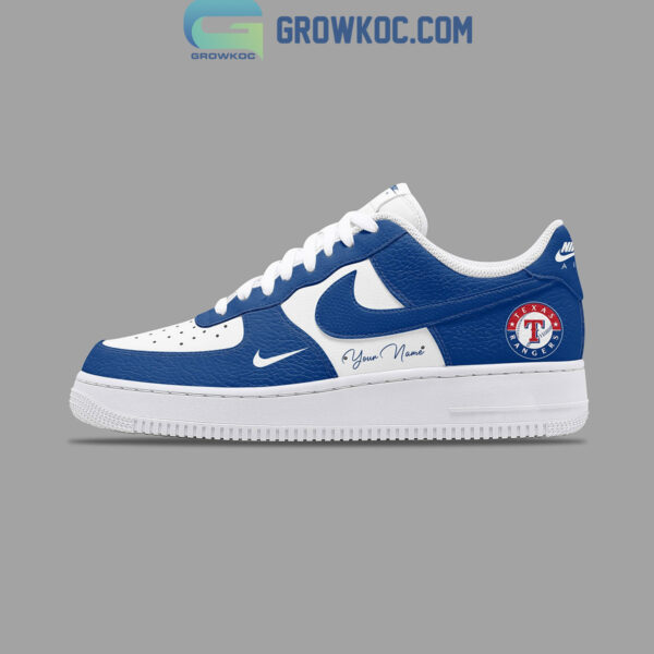 Tubopro Texas Rangers Air Low-Top Sneakers Shoes For Men And Women - Image 3