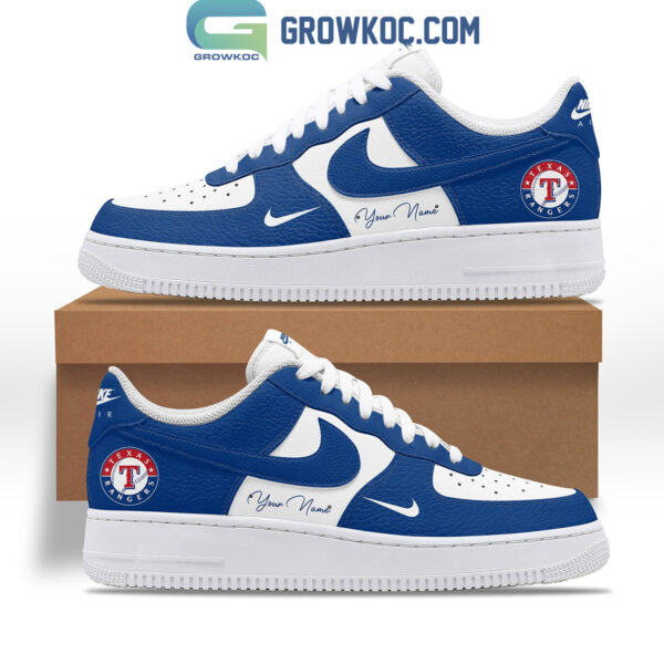 Tubopro Texas Rangers Air Low-Top Sneakers Shoes For Men And Women - Image 2