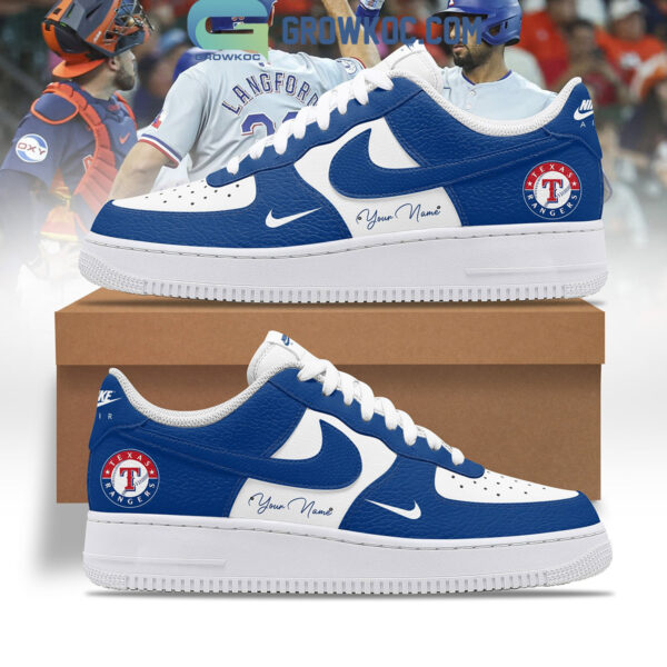 Tubopro Texas Rangers Air Low-Top Sneakers Shoes For Men And Women