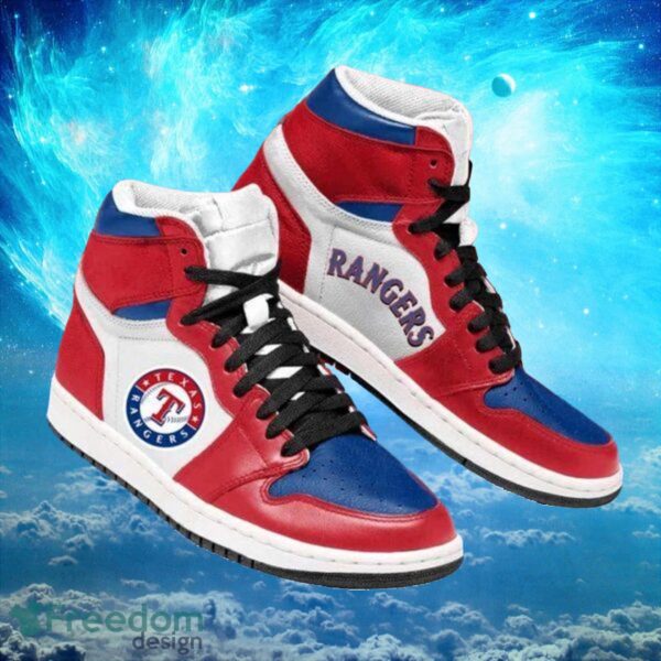 Tubopro Texas Rangers AJ1 High Sneakers Shoes For Men And Women