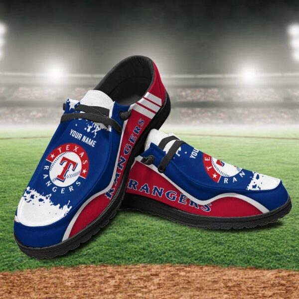 Tubopro Texas Rangers Hey Dude Shoes For Men And Women - Image 2