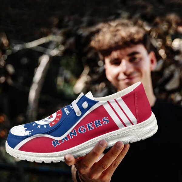 Tubopro Texas Rangers Hey Dude Shoes For Men And Women - Image 3
