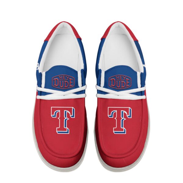 Tubopro Texas Rangers Personalized Hey Dude Shoes For Men And Women - Image 5