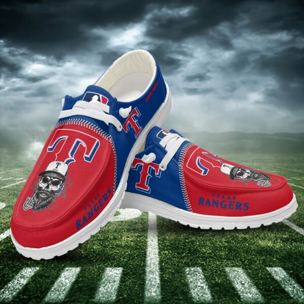 Tubopro Texas Rangers Personalized Hey Dude Shoes For Men And Women