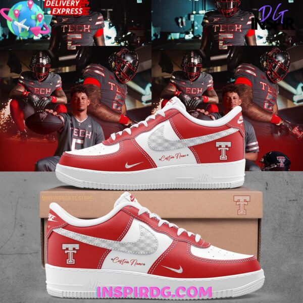 Tubopro Texas Tech Football Air Low-Top Sneakers Shoes For Men And Women