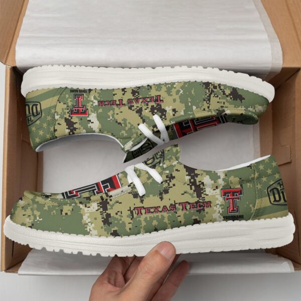 Tubopro Texas Tech Red Raiders Personalized Hey Dude Shoes For Men And Women - Image 2