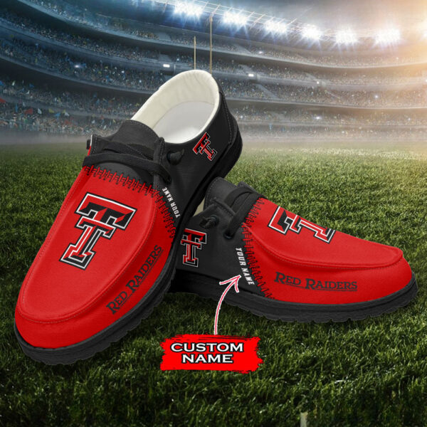 Tubopro Texas Tech Red Raiders Personalized Hey Dude Shoes For Men And Women