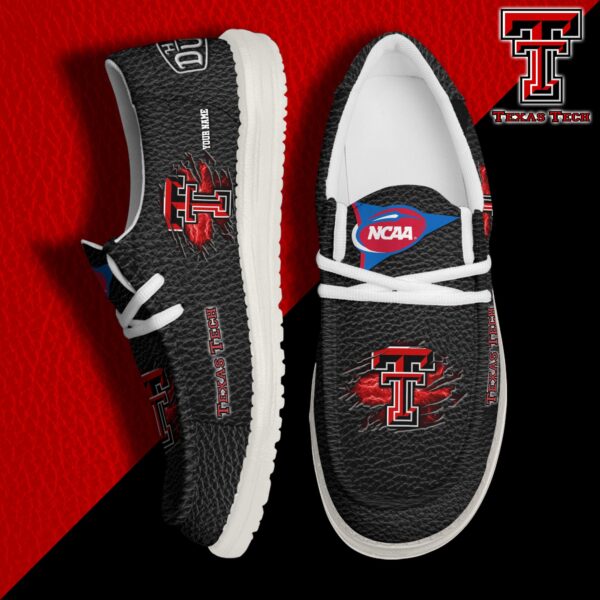 Tubopro Texas Tech Red Raiders Personalized Hey Dude Shoes For Men And Women
