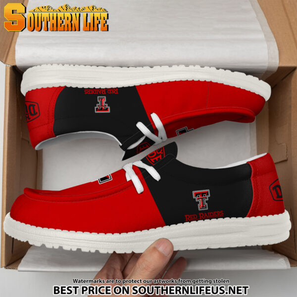 Tubopro Texas Tech Red Raiders Personalized Hey Dude Shoes For Men And Women - Image 3
