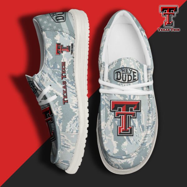 Tubopro Texas Tech Red Raiders Personalized Hey Dude Shoes For Men And Women