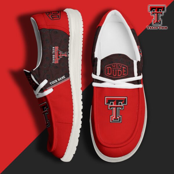 Tubopro Texas Tech Red Raiders Personalized Hey Dude Shoes For Men And Women