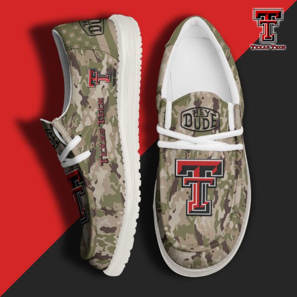 Tubopro Texas Tech Red Raiders Personalized Hey Dude Shoes For Men And Women