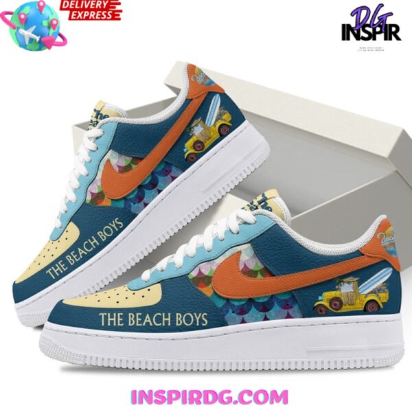 Tubopro The Beach Boys Air Low-Top Sneakers Shoes For Men And Women - Image 2