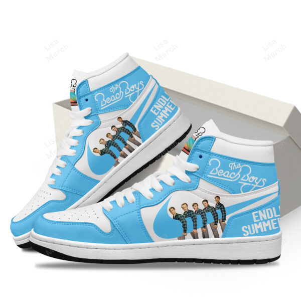 Tubopro The Beach Boys AJ1 High Sneakers Shoes For Men And Women - Image 3