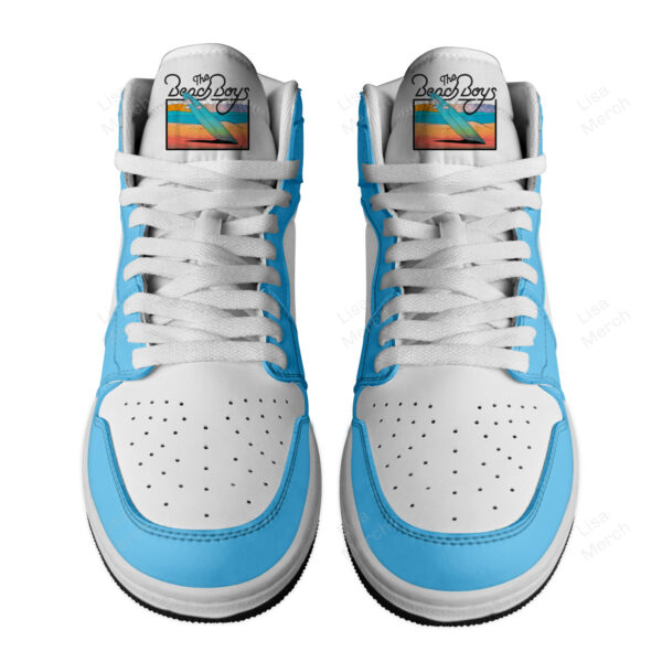 Tubopro The Beach Boys AJ1 High Sneakers Shoes For Men And Women - Image 2