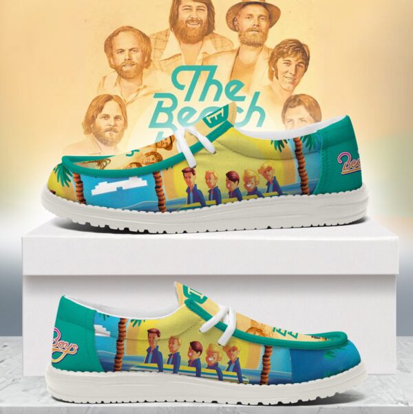 Tubopro The Beach Boys Personalized Hey Dude Shoes For Men And Women