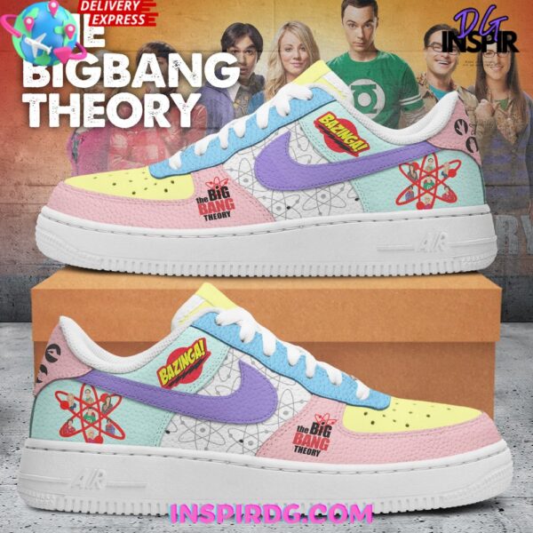 Tubopro The Big Bang Theory Collab Air Low-Top Sneakers Shoes For Men And Women
