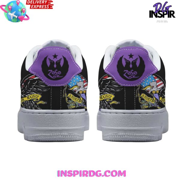 Tubopro The Black Crowes Air Low-Top Sneakers Shoes For Men And Women - Image 4