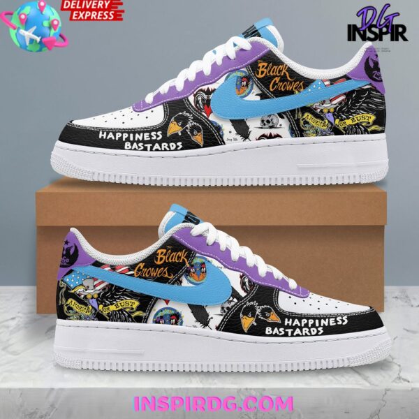 Tubopro The Black Crowes Air Low-Top Sneakers Shoes For Men And Women - Image 2
