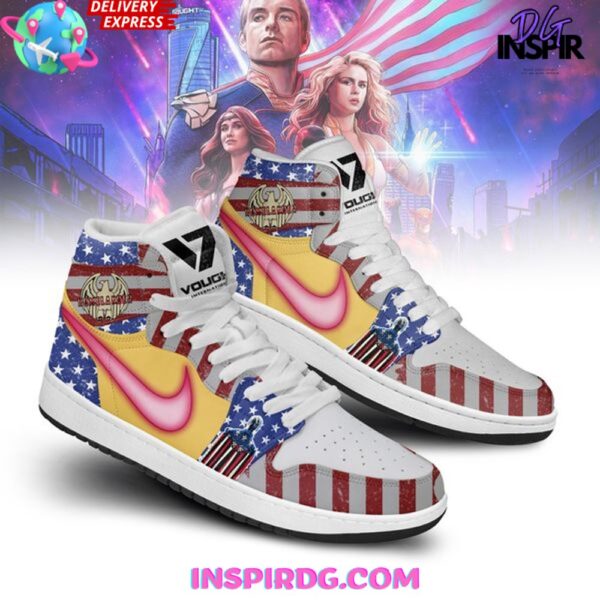 Tubopro The Boys Homelander AJ1 High Sneakers Shoes For Men And Women
