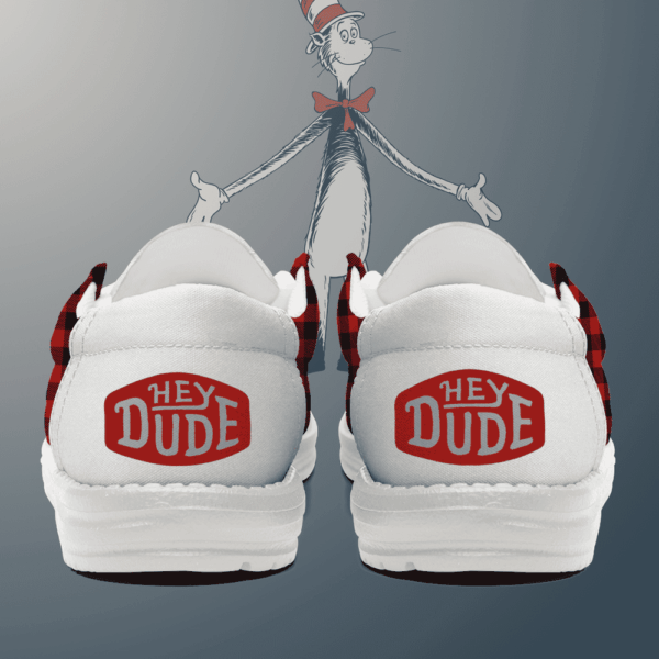 Tubopro The Cat in the Hat Personalized Hey Dude Shoes For Men And Women - Image 3