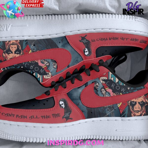 Tubopro The Crow Tribute Air Low-Top Sneakers Shoes For Men And Women - Image 5