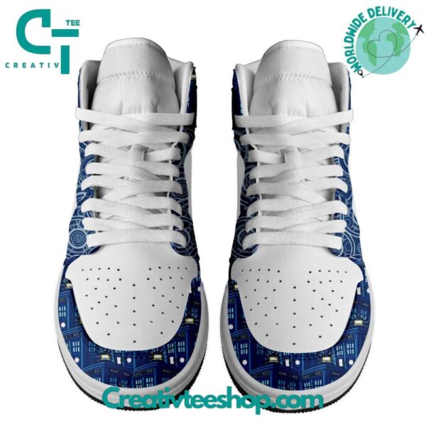 Tubopro The Doctor Who AJ1 High Sneakers Shoes For Men And Women - Image 2