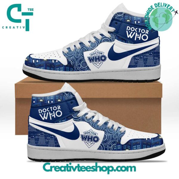 Tubopro The Doctor Who AJ1 High Sneakers Shoes For Men And Women