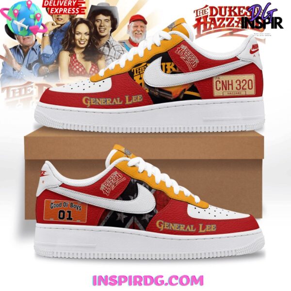 Tubopro The Dukes Of Hazzard Air Low-Top Sneakers Shoes For Men And Women