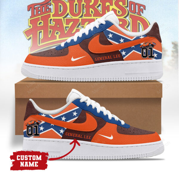 Tubopro The Dukes of Hazzard Air Low-Top Sneakers Shoes For Men And Women