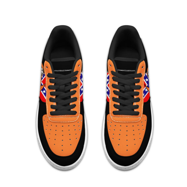 Tubopro The Dukes Of Hazzard Air Low-Top Sneakers Shoes For Men And Women - Image 2
