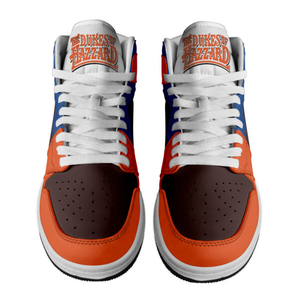 Tubopro The Dukes of Hazzard AJ1 High Sneakers Shoes For Men And Women - Image 3