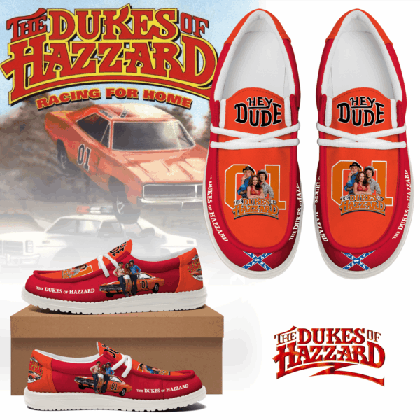 Tubopro The Dukes of Hazzard Personalized Hey Dude Shoes For Men And Women
