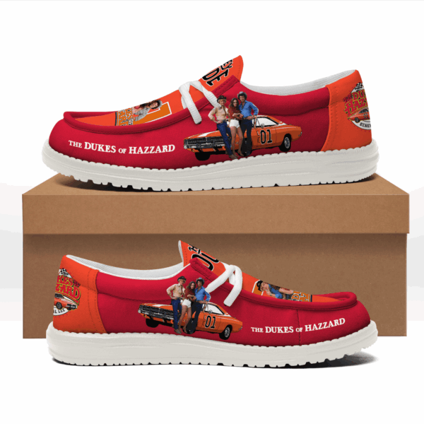 Tubopro The Dukes of Hazzard Personalized Hey Dude Shoes For Men And Women - Image 2