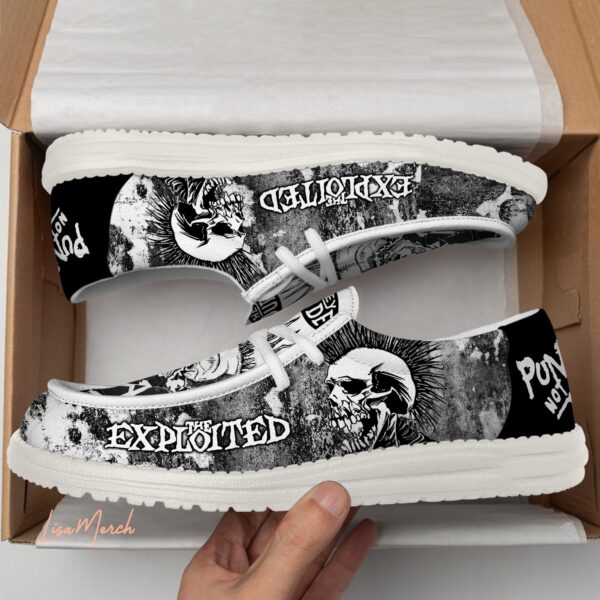 Tubopro The Exploited Hey Dude Shoes For Men And Women - Image 2