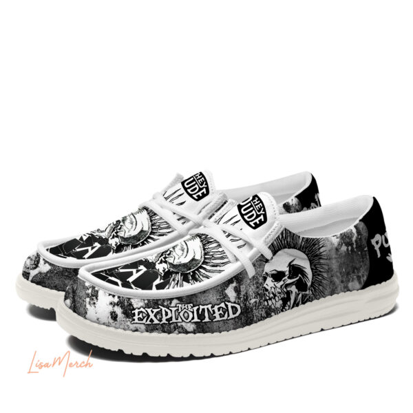 Tubopro The Exploited Hey Dude Shoes For Men And Women - Image 7