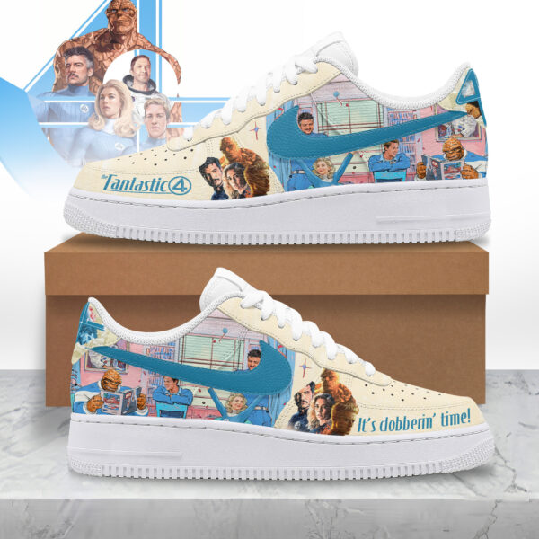 Tubopro The Fantastic Four First Steps Air Low-Top Sneakers Shoes For Men And Women