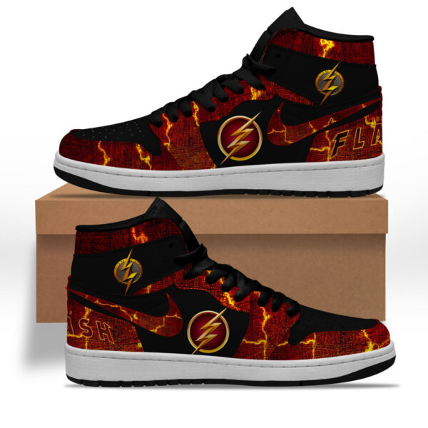 Tubopro The Flash AJ1 High Sneakers Shoes For Men And Women - Image 2