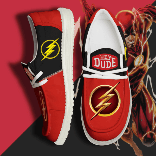 Tubopro The Flash Personalized Hey Dude Shoes For Men And Women