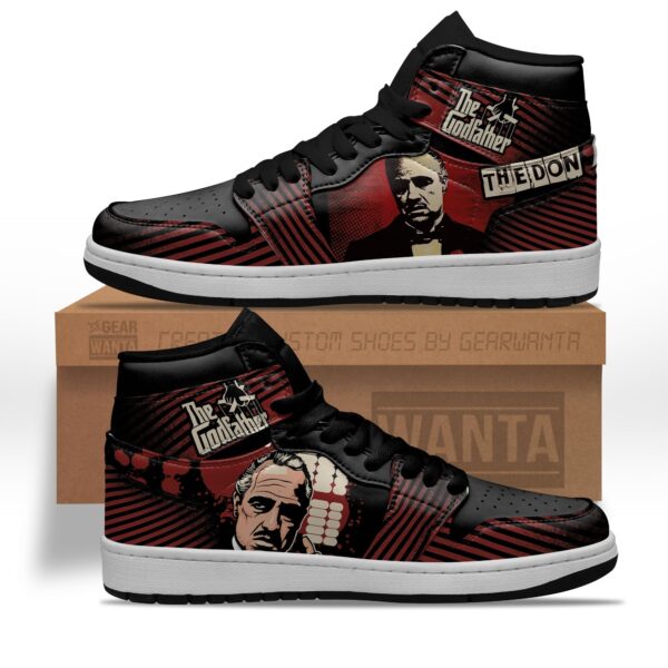 Tubopro The Godfather AJ1 High Sneakers Shoes For Men And Women - Image 2