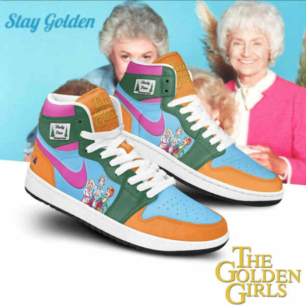 Tubopro The Golden Girls AJ1 High Sneakers Shoes For Men And Women