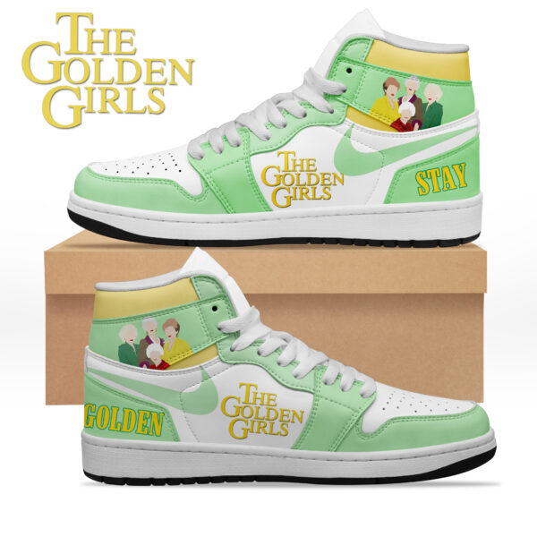 Tubopro The Golden Girls AJ1 High Sneakers Shoes For Men And Women
