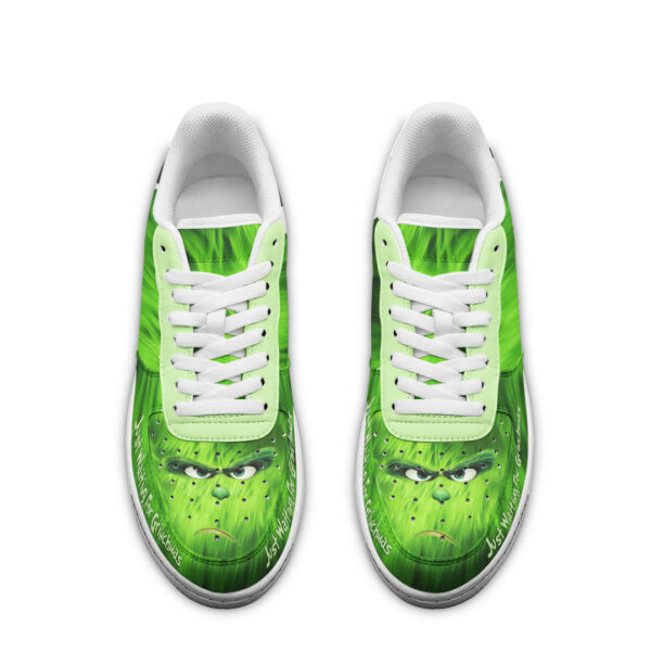 Tubopro The Grinch Air Low-Top Sneakers Shoes For Men And Women - Image 3