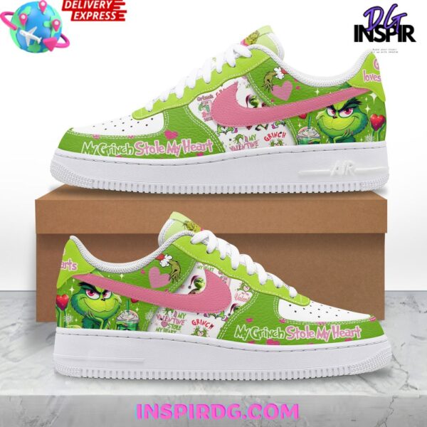 Tubopro The Grinch Air Low-Top Sneakers Shoes For Men And Women - Image 2