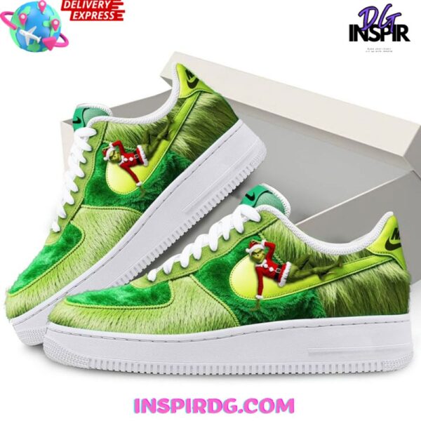 Tubopro The Grinch Air Low-Top Sneakers Shoes For Men And Women - Image 2